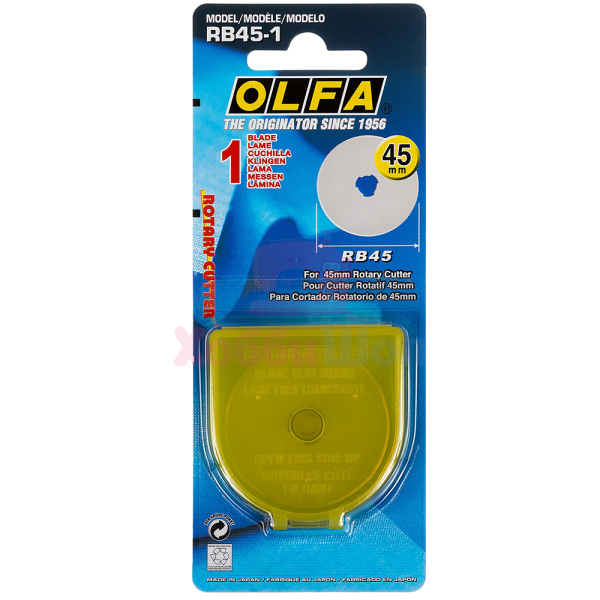 Сменное лезвие OLFA RB45-1 для раскройного ножа 45мм, 1шт